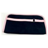 Zebra Print Duffel Bag with 2 Black and Pink Accessory Pouches