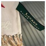 Pair of Ralph Lauren Floral and Paisley Scarves