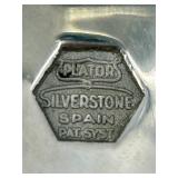 Set of 6 Plator Silverstone Spain Silver-Plated Coupe Glasses