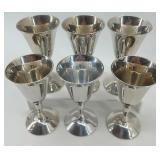 Plator Silverstone Spain Silverplated Goblets and Candlesticks Set