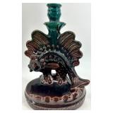 Pair of Vintage Ceramic Fish-Shaped Candle Holders - Ukrainian