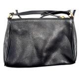 Marc Jacobs Black Pebbled Leather Crossbody Bag