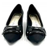 Anne Klein iFlex Black Kitten Heel Dress Shoes Size 6.5M with Box