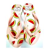 Kate Spade Watermelon Flip Flops (Size 7) and Victoria