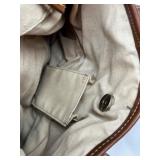 Cappelli Straworld Woven Shoulder Bag from Sandals Resort with Leather Floral Sandals Set