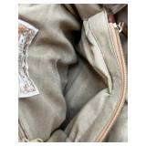 Cappelli Straworld Woven Shoulder Bag from Sandals Resort with Leather Floral Sandals Set