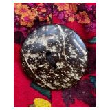 Mountain Mamas Floral Boho Handbag with Wood Bead Handles and Tag with 2 Other Artisan Made Leather Bags and Wallet with Logo