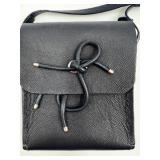 Mountain Mamas Floral Boho Handbag with Wood Bead Handles and Tag with 2 Other Artisan Made Leather Bags and Wallet with Logo