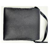 Mountain Mamas Floral Boho Handbag with Wood Bead Handles and Tag with 2 Other Artisan Made Leather Bags and Wallet with Logo