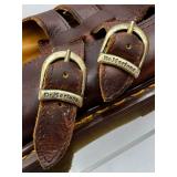 Dr. Martens 8065 Brown Leather Mary Jane Shoes Size 7 Made in England