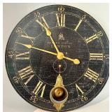 Timeworks by Uttermost 49 Bond Street London Large Wall Clock with Pendulum