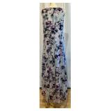 Simply Vera Vera Wang Sleeveless Floral Maxi Dress -Size Large
