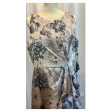 NEW Adrianna Papell Floral Sleeveless Gown - Size 14