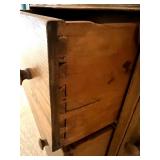 Antique Oak Dresser and Washstand with Mirror