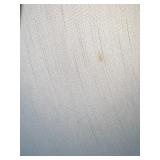 Decorative Table Lamp with Gold and Black Base and Fabric Shade