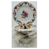 Vintage Floral Swag Epiag Porcelain China with service for 12+