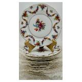 Vintage Floral Swag Epiag Porcelain China with service for 12+