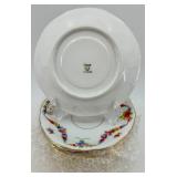 Vintage Floral Swag Epiag Porcelain China with service for 12+