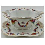 Vintage Floral Swag Epiag Porcelain China Accessories