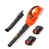 Cordless Leaf Blower 20 V Handheld Electric for Lawn Care $56.99 Retail - Brand New