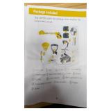 Multipurpose Brush Cutter with Batteries and Blades $99.99 Retail - Brand New