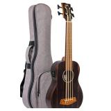 AKLOT Electric Bass Ukulele 30" Ebony African Blackwood Professional $159.99 Retail - Brand New