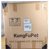 KungFu Pet Upgraded Self Cleaning Litter Box with App Control $299.99 Retail - Brand New