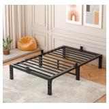 Twin Bed Frame Metal Black 14" $99.86 Retail - Brand New
