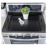Noodle Board Stove Cover with Handles Black $69.99 Retail - Brand New