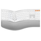 ProtoArc Backlit Bluetooth Ergonomic Keyboard EK01 Plus with Wrist Cushion $99.99 Retail - Brand New