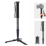 Extendable Camera Monopod with Foldable Tripod Support Base 20" - 60" $49.99 Retail - Brand New