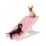 Wooden Dog Ramp Pink Mintedpaws $89.99 - Brand New