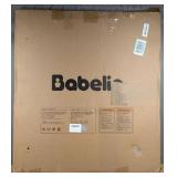 Babelio Baby Gate 26" - 43" Wide 28" High Grey $79.99 Retail - Brand New