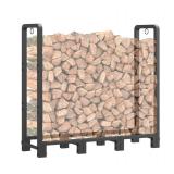 Outdoor Firewood Rack Heavy Duty Wood Storage $59.99 Retail - Brand New