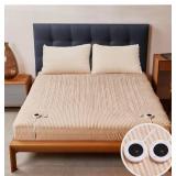 Heated Mattress Pad King Size Dual Control $72.99 Retail - Brand New