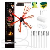 Chimney Sweep Kit 26ft $47.99 Retail - Brand New