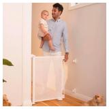 Retractable Baby Gate 33" Tall 55" Wide for Stairs and Doorways $32.99 Retail - Brand New