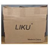 Liku Black Professional Inline Skates Unisex Men Size 10 Women Size 11 $97.99 Retail - Brand New