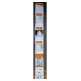 Cumbor 33" Tall 55" Wide Mesh Retractable Gate Gray $49.99 Retail - Brand New