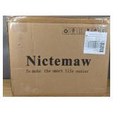 Nictemaw Mini Fridge Glossy Black Door $99.99 Retail - Brand New