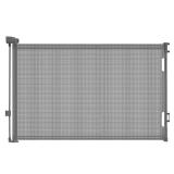 Cumbor 33" Tall 55" Wide Mesh Retractable Gate Gray $49.99 Retail - Brand New