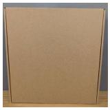 Silent Wall Clock with Chalk Board - Brand New