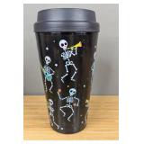Halloween 16.5oz Plastic Tumbler - Brand New