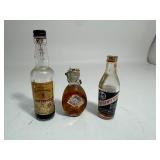 Vintage Mini Liquor Bottles