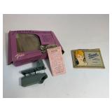 1950’s Hair Net & Dexter Handheld Automatic Hemmer & Stitcher Sewing Machine