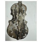 Metal Violin Hanging Decor