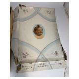 Vintage Baby Blanket With Original Box