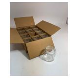 Lot of 8oz Square Mason Jars