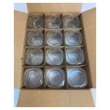 Lot of 8oz Square Mason Jars