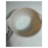 Vintage Pyrex Old Orchard 1 Qt Lidded Casserole Dish Yellow